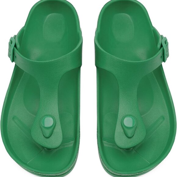 Women's Eva Flip Flop Sandals Comfortable Beach Casual Summer Shoes - Picture 3 of 5